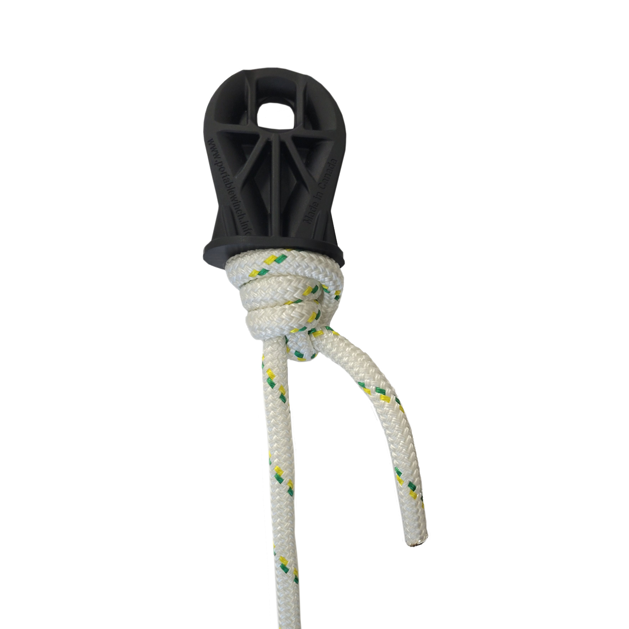Portable Winch, Heavy Duty Thimble for Ropes 3/8 to 1/2in., Max. Capacity 5620 lb, Diameter 5/8 in, Model# PCA-1360